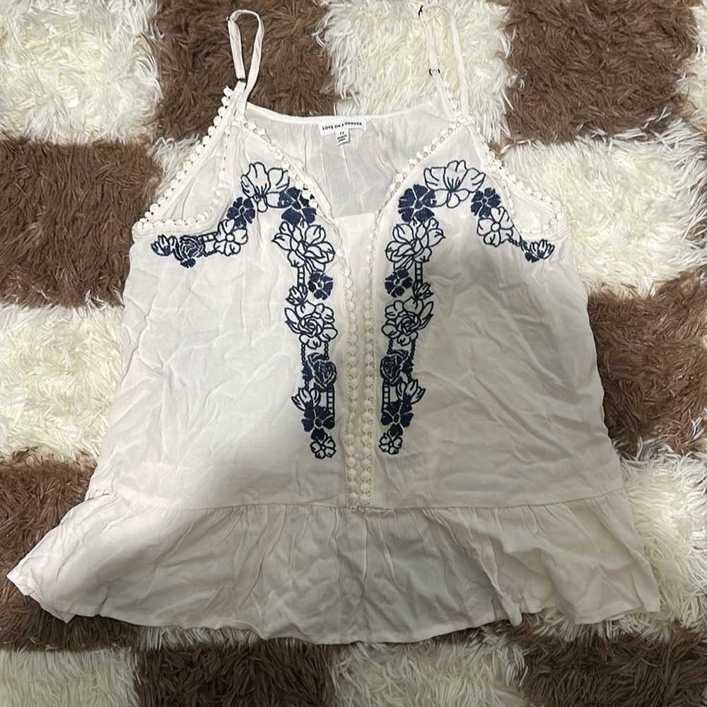 White Detailed Blouse - love on a hanger